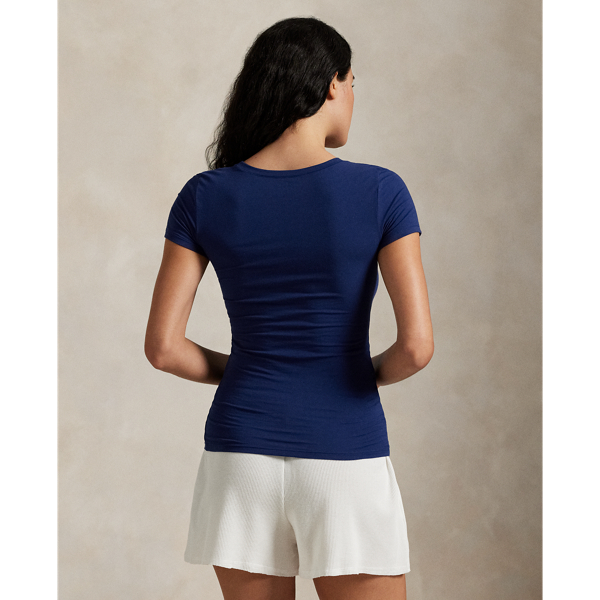 Stretch-Cotton Crewneck T-Shirt