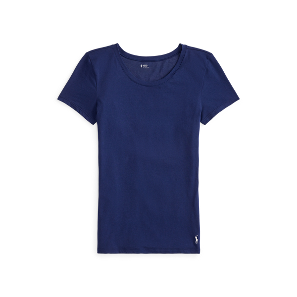 Stretch-Cotton Crewneck T-Shirt