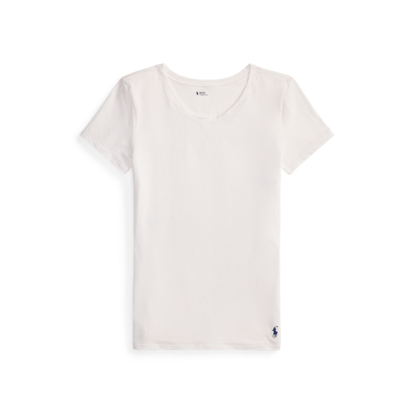 Rundhals-T-Shirt aus Baumwollstretch Polo Ralph Lauren in 1