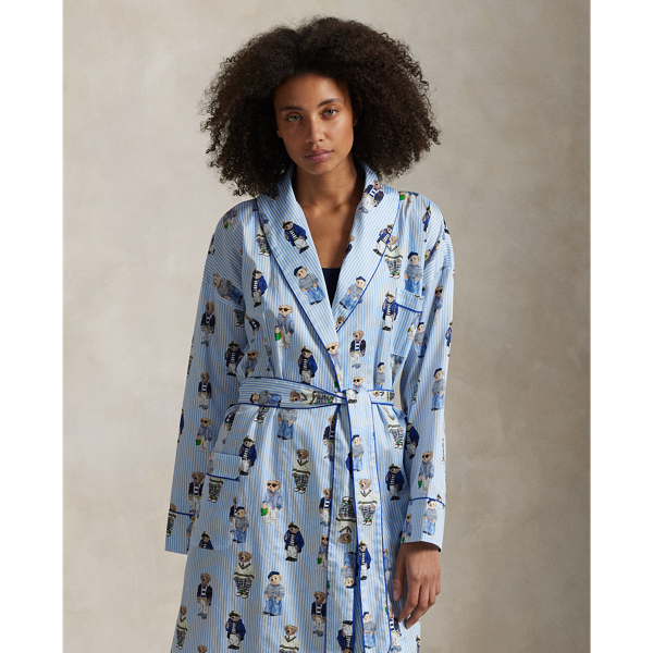 Polo Bear Cotton Robe