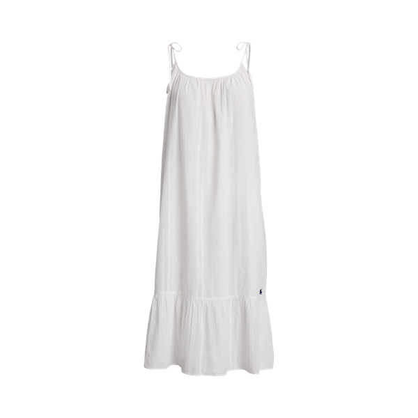 Eyelet Linen Midi Skirt | Ralph Lauren