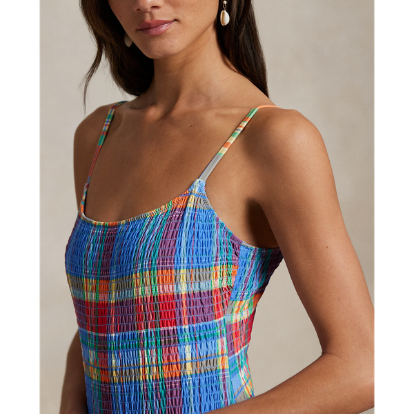Ralph Lauren★Plaid Scoopback One-Piece Swimsuit s7-AI298979278001_lifestyle?