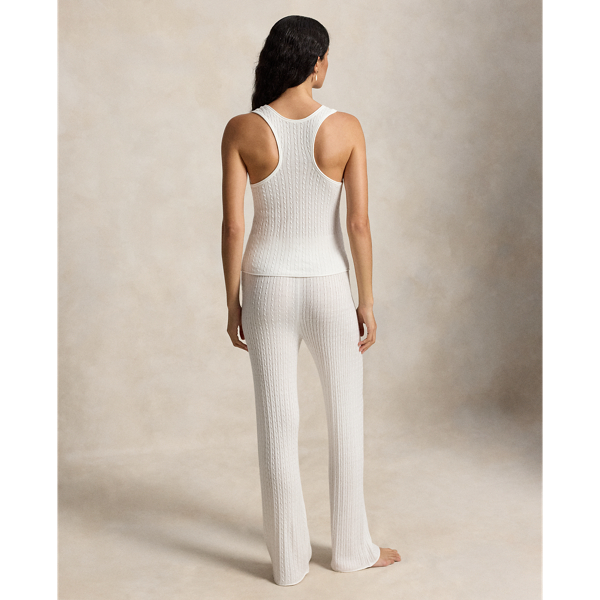 Baby Cable-Knit Tank & Trouser Sleep Set