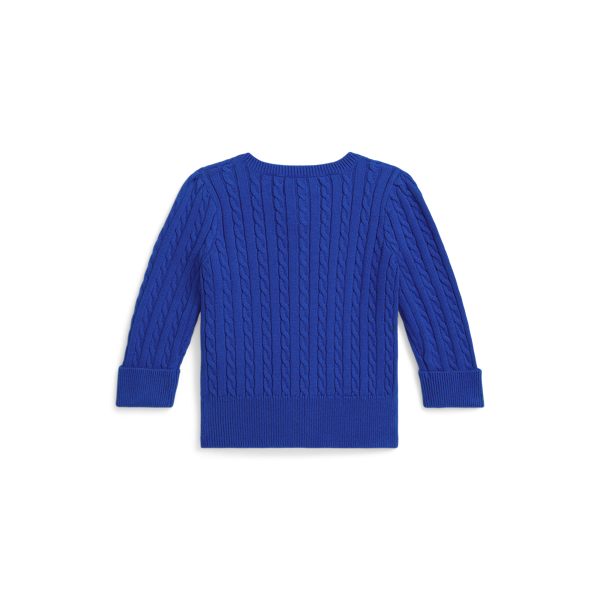 Mini-Cable Cotton Cardigan