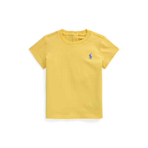 Cotton Jersey Crewneck Tee