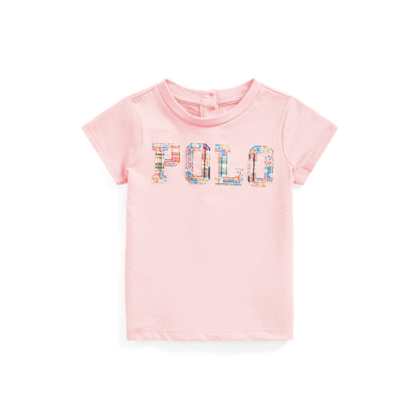 Plaid-Logo Jersey Tee