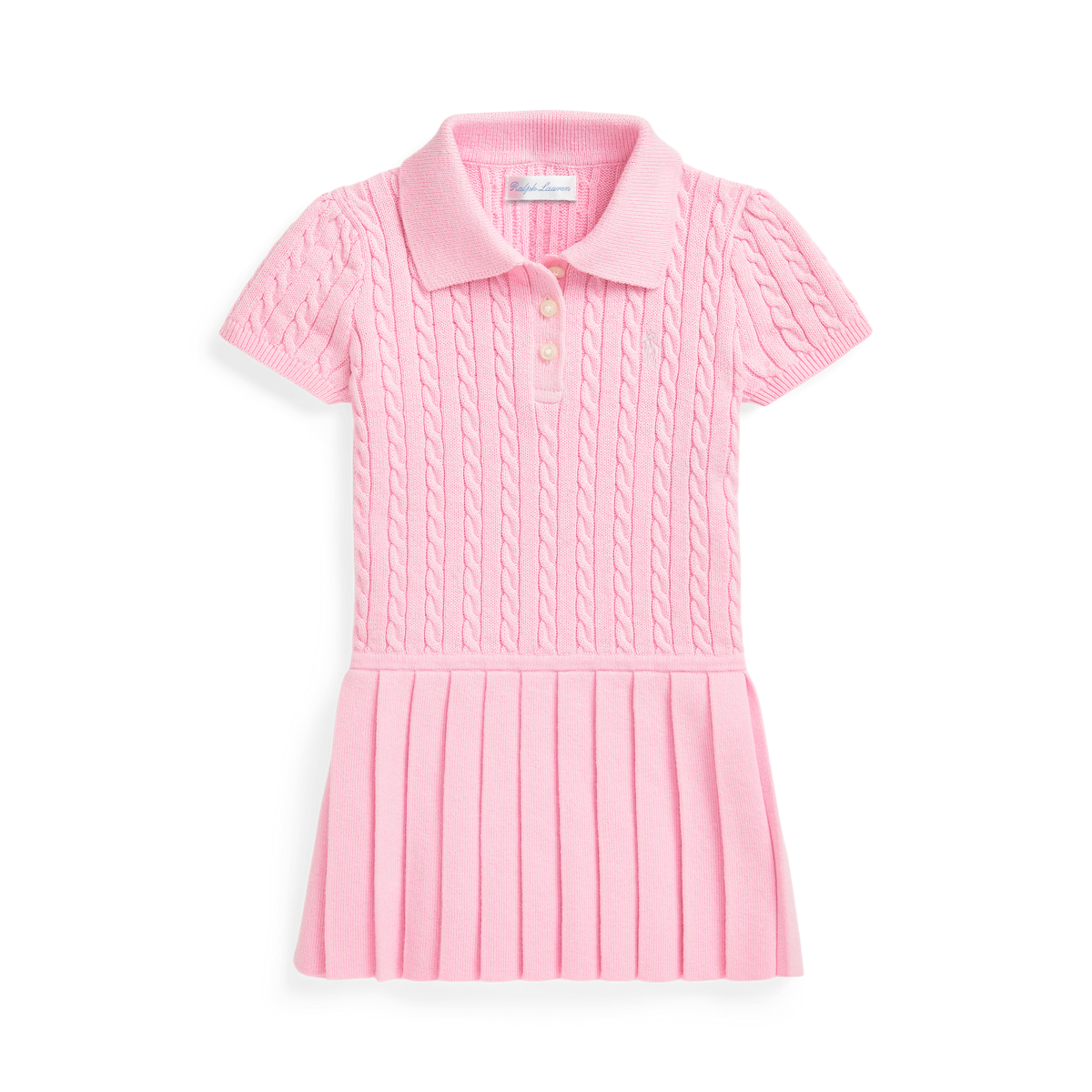 Polo Ralph Lauren☆ケーブルニットコットンブレンドポロドレス RALPH LAUREN｜ケーブルニット コットン Polo ミディ ドレス