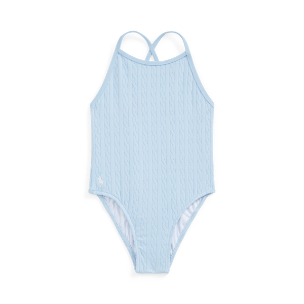 Stretch Jacquard One-Piece Swimsuit