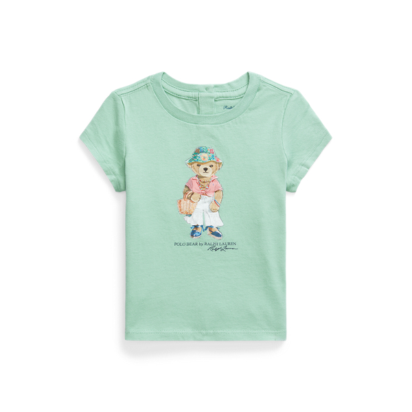 Polo Bear Cotton Jersey T-Shirt 