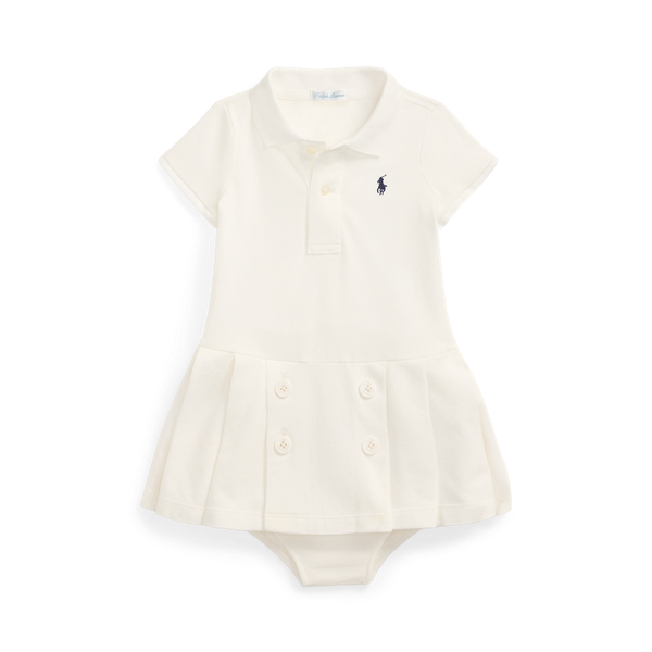 Nautical Mesh Polo Dress & Bloomer