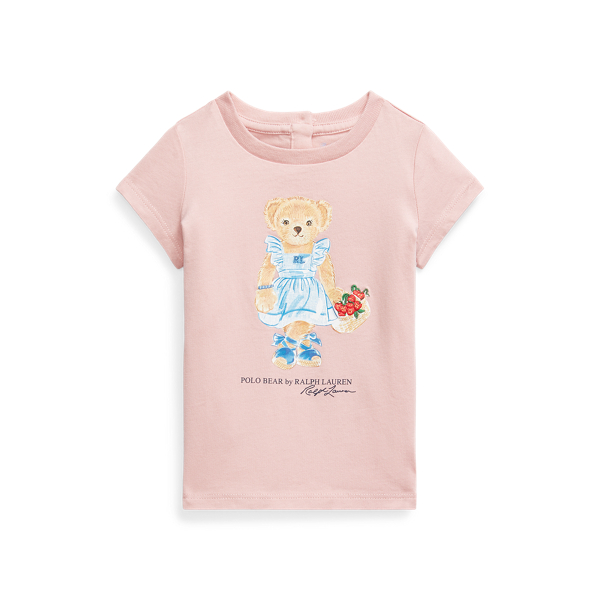 Maglietta Polo Bear in jersey di cotone