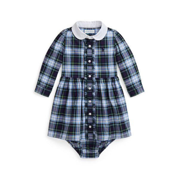 Ralph lauren baby tartan dress hotsell