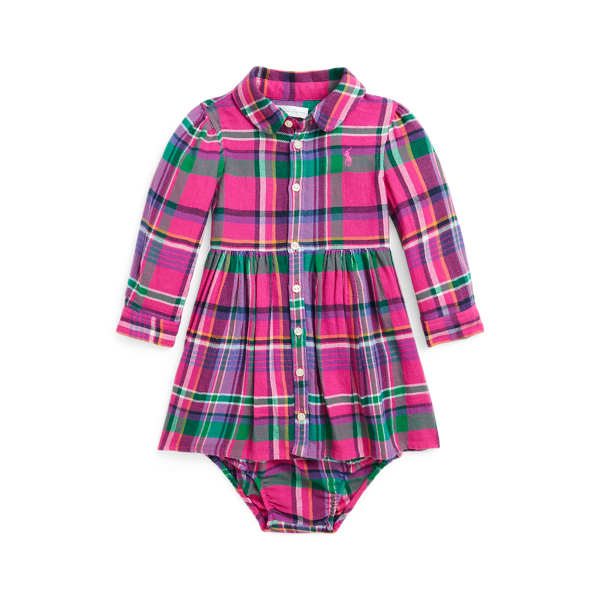 Girls plaid shirt dress online