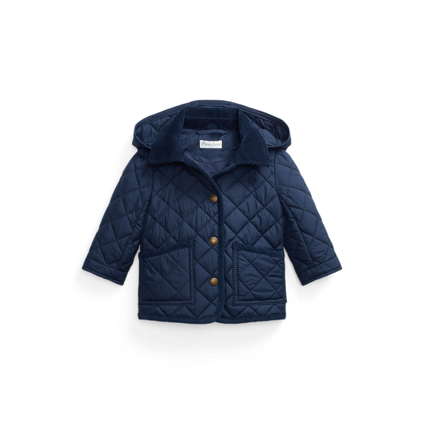 Quilted Hooded Barn Jacket