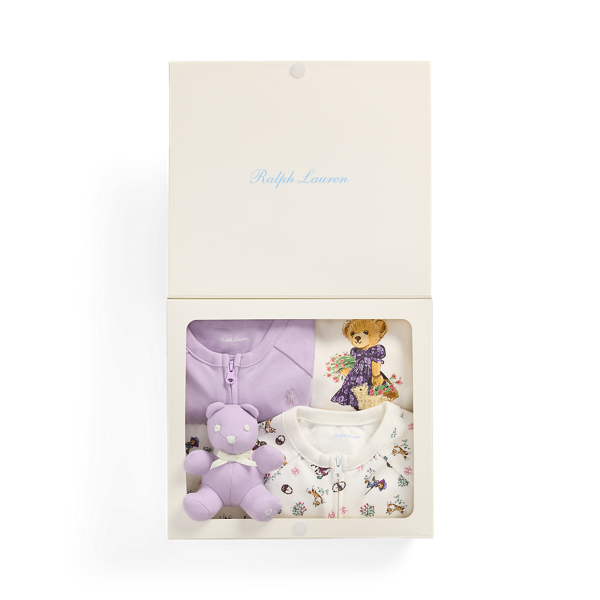 Polo Bear Cotton 5 Piece Gift Set