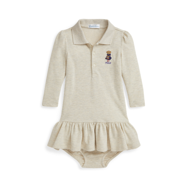 Polo Bear Mesh Polo Dress & Bloomer