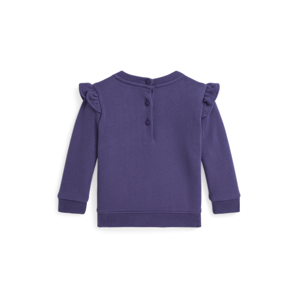 ラルフローレン Polo ベア フリース スウェットシャツ 赤 2才-90