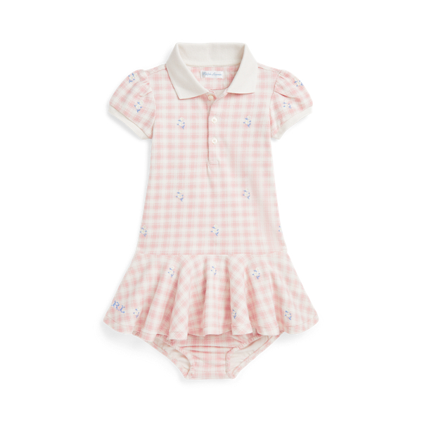 Ralph lauren baby girl pink dress deals