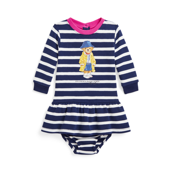 Polo Bear French Terry Dress & Bloomer