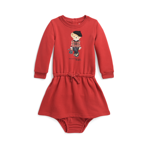 Polo Bear Fleece Dress &amp; Bloomer