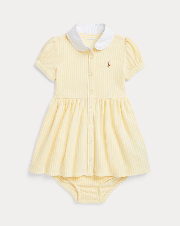 Baby Dresses | Baby Girl Rompers | Ralph Lauren® LU Baby Dresses | Baby Girl Rompers | Ralph Lauren® LU