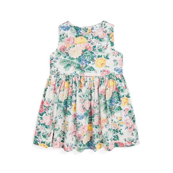 Plaid Smocked Cotton Dress & Bloomer
