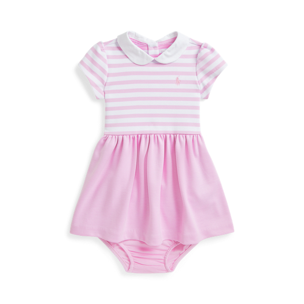 Ralph lauren romper baby girl sales