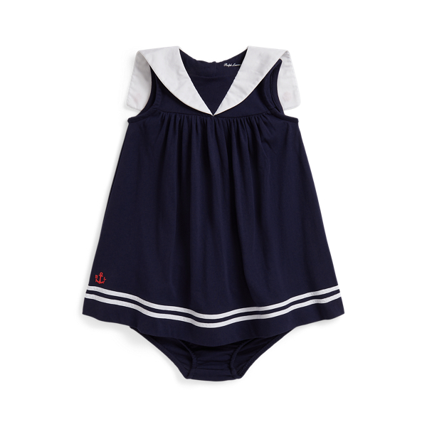 送関込☆ POLO RALPH LAUREN コットン＆ウール シュミーズドレス ケーブルニット コットン Polo セーター ドレス