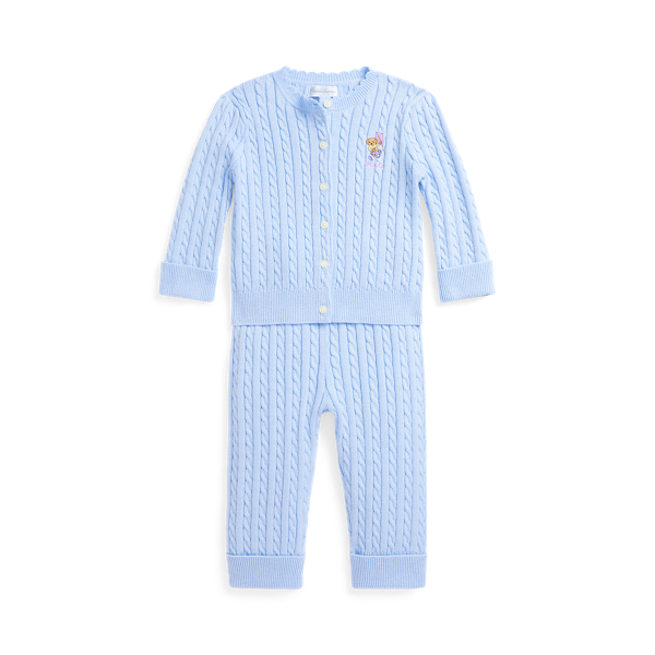 ベビー)Polo ベア フリース ドレス & ブルマー （ミニ丈・ひざ丈
