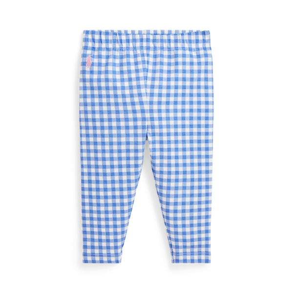 Gingham Stretch Jersey Legging