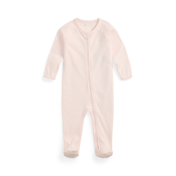 Cotton Interlock Footed Coverall