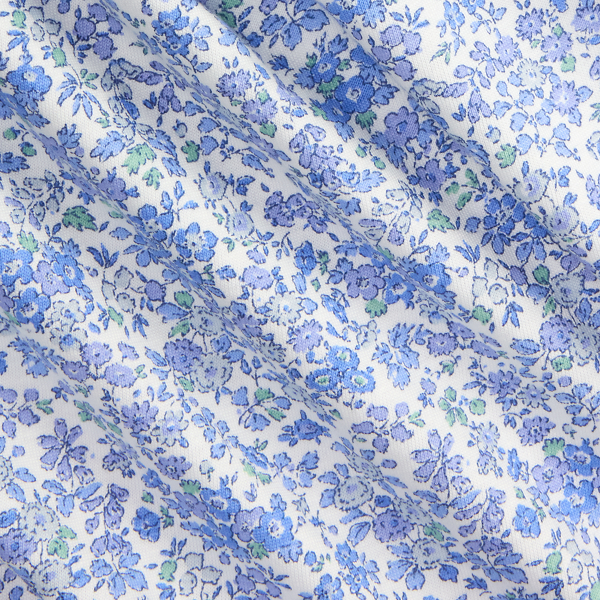 Sommerstrampler und Mütze aus Baumwolle Baby Girl in Carolan-Blumenmuster 3