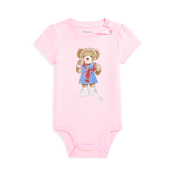 Body b&eacute;b&eacute; Polo Bear en jersey de coton Baby Girl en 1