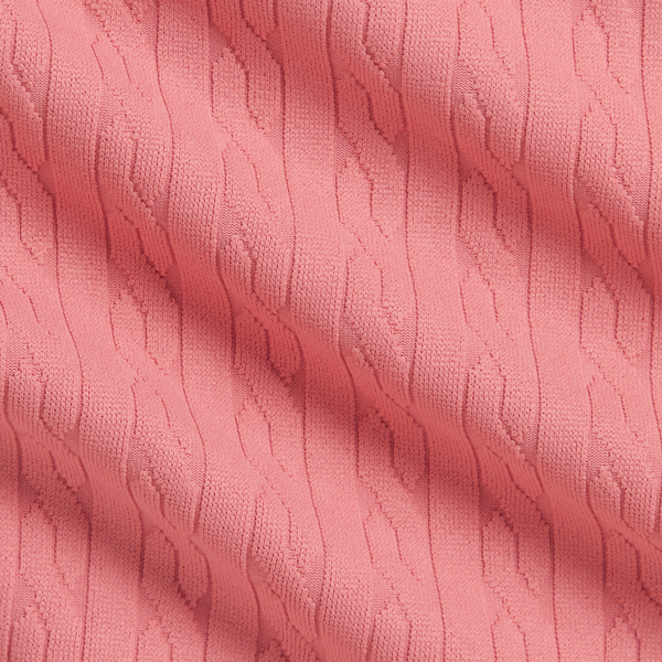 Jacquard-Badeanzug mit Mini-Zopfmuster Baby Girl in W&uuml;stenrose 3