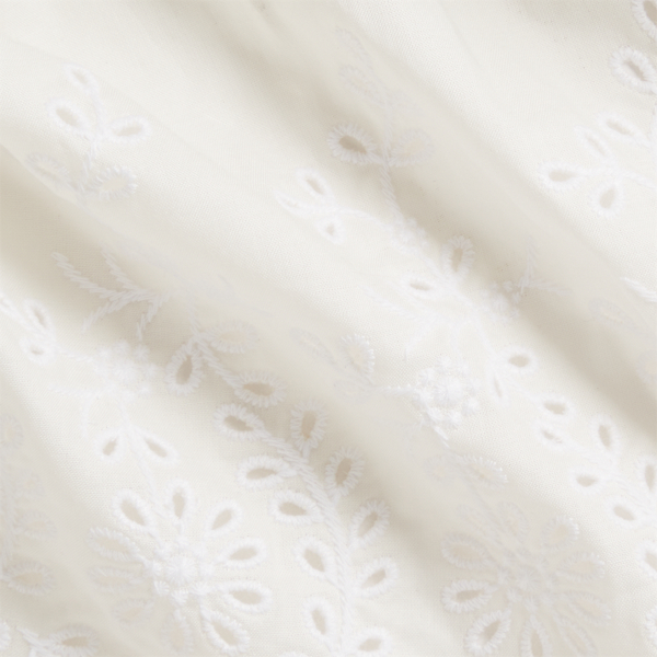 Deckwash White Eyelet Cotton Batiste Dress & Bloomer Baby Girl 3