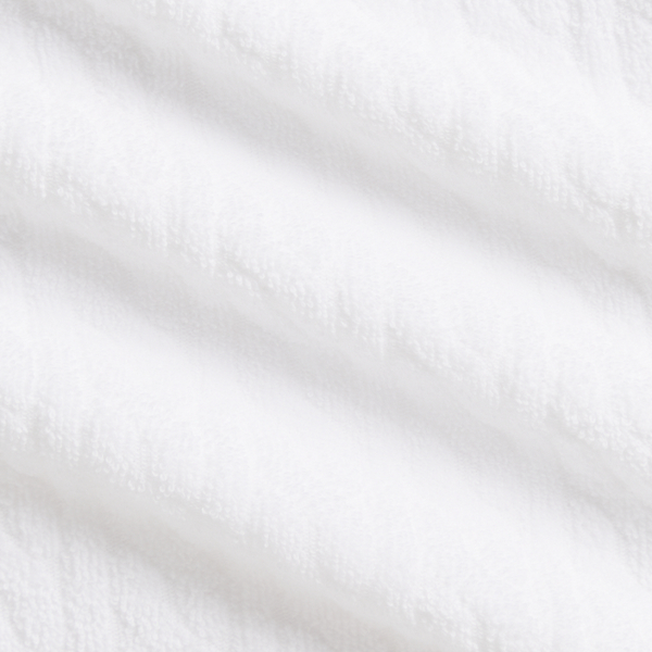 Frottee-Polo-Kleid mit Mini-Zopfmuster Baby Girl in Wei&szlig; 3