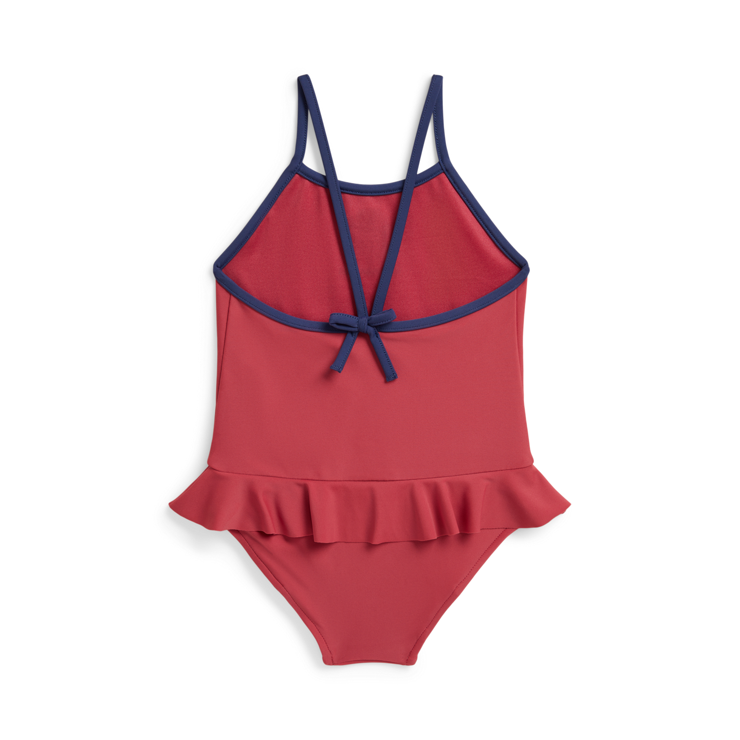 Купальник Ralph Lauren Polo Bear One-Piece Swimsuit, цвет: Красный разноцветный — фото 1