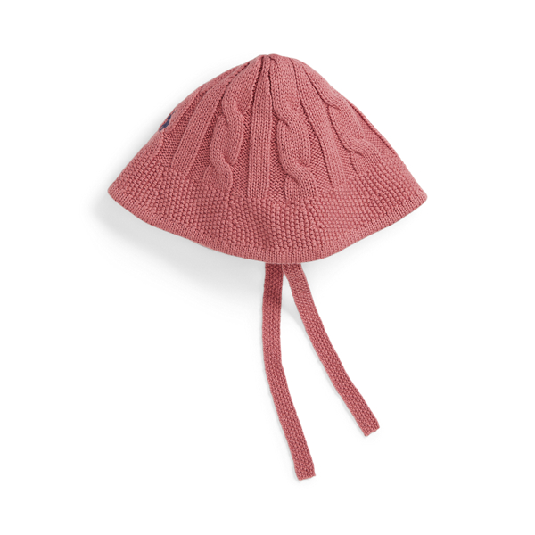 Cable-Knit Cotton Bucket Hat