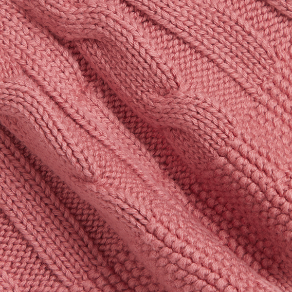 Cable-Knit Cotton Bucket Hat