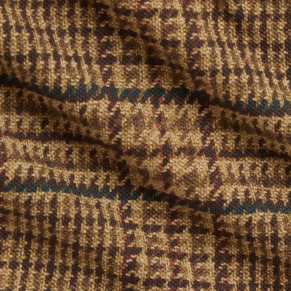 Tweed-Print Stretch Mesh Dress & Bloomer