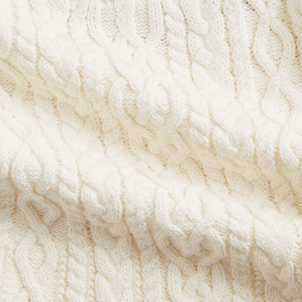 Fair Isle Cotton Sweater Dress