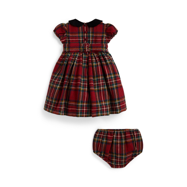 Plaid Dress & Bloomer