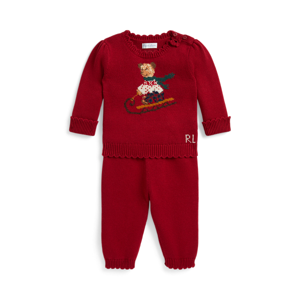 Polo Bear Jumper & Trousers