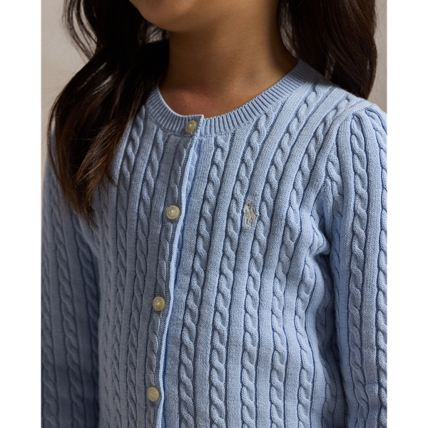 ミニケーブル コットン カーディガン | ラルフ ローレン公式オンライン