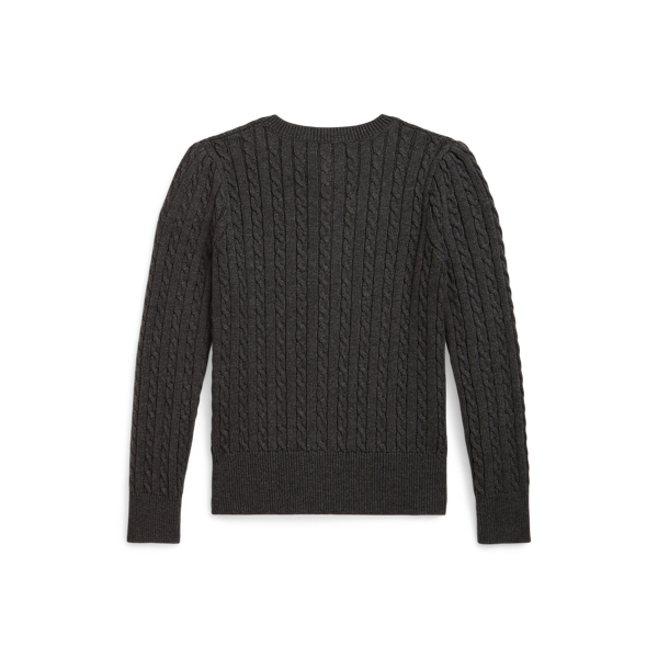 Mini-Cable Cotton Cardigan