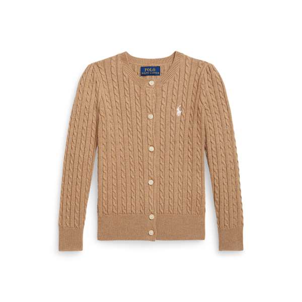 Mini-Cable Cotton Cardigan