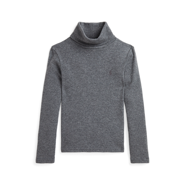 Ribbed Cotton-Modal Turtleneck