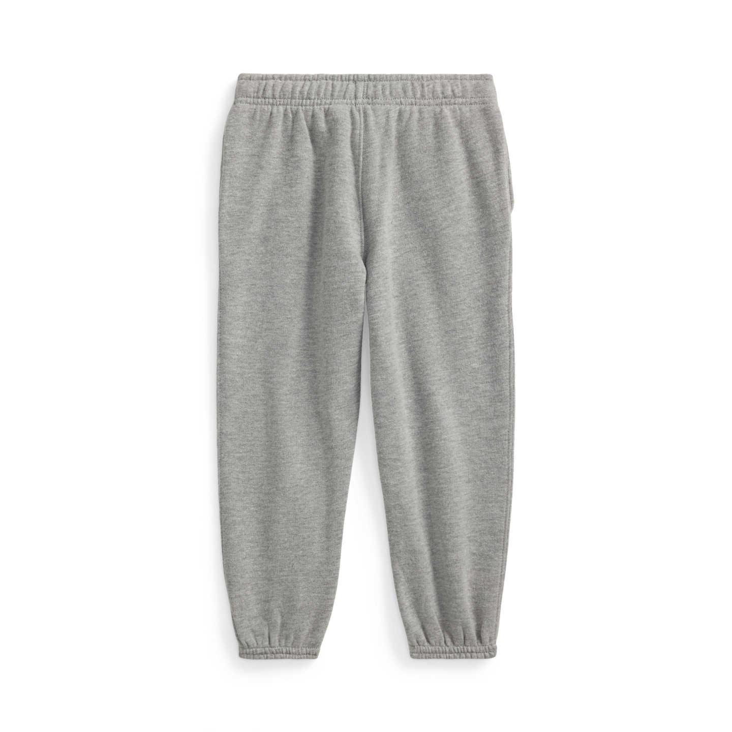 Детские брюки Ralph Lauren Fleece Jogger, цвет: Меланжевый — фото 1