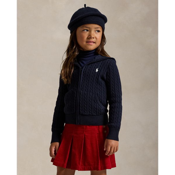 Girls Full Zip Jumpers Cardigans Ralph Lauren GF