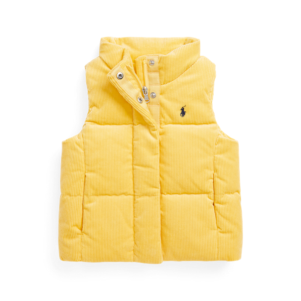 Corduroy Down Gilet